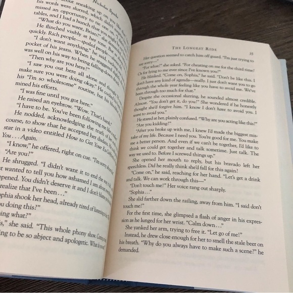 The Longest Ride by: Nicholas Sparks hardback book - Picture 4 of 6